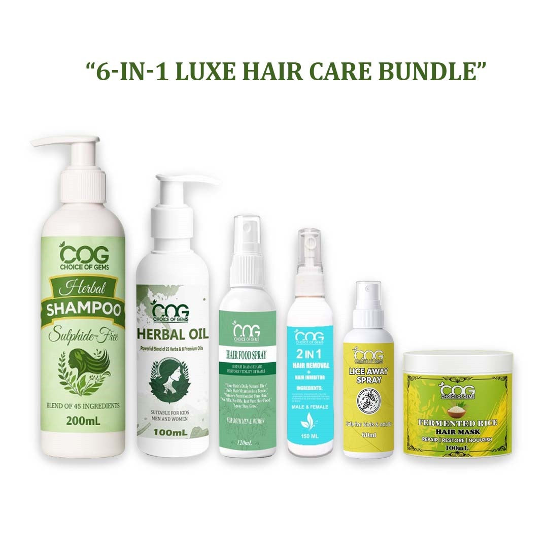 “6-in-1 Luxe Hair Care Bundle”